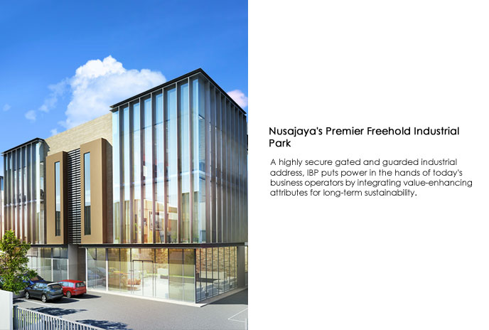 Nusajaya's Premier Freehold Industrial Park