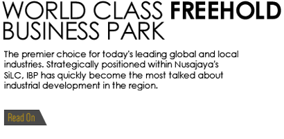 IBP Nusajaya | World Class Freehold Business Park